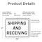 Signmission Shipping And Receiving Warehouse, 10 in W x Rectangle, Plastic OS-2PACK-MISC-P-710-L-19513 - alternate 6